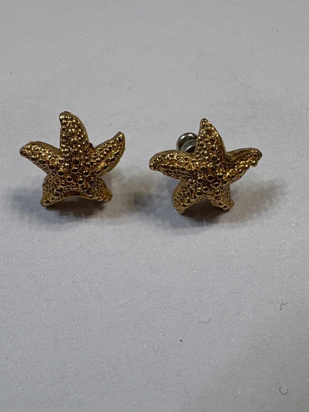 Gold Starfish Stud Earrings - Women Accessories